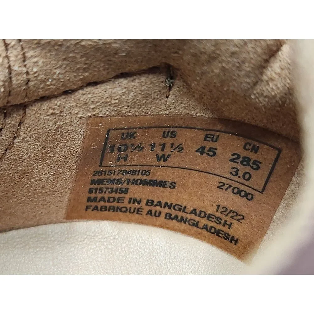 Clarks Un Brawley Step Men’s Leather Slip‑On Shoes 11.5W Mahogany